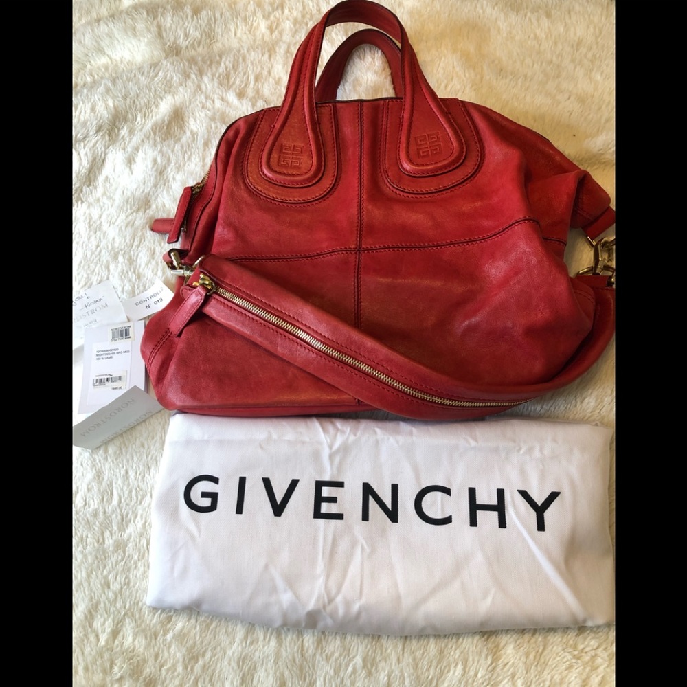 ❤️sold❤️Red Givenchy Nightingale